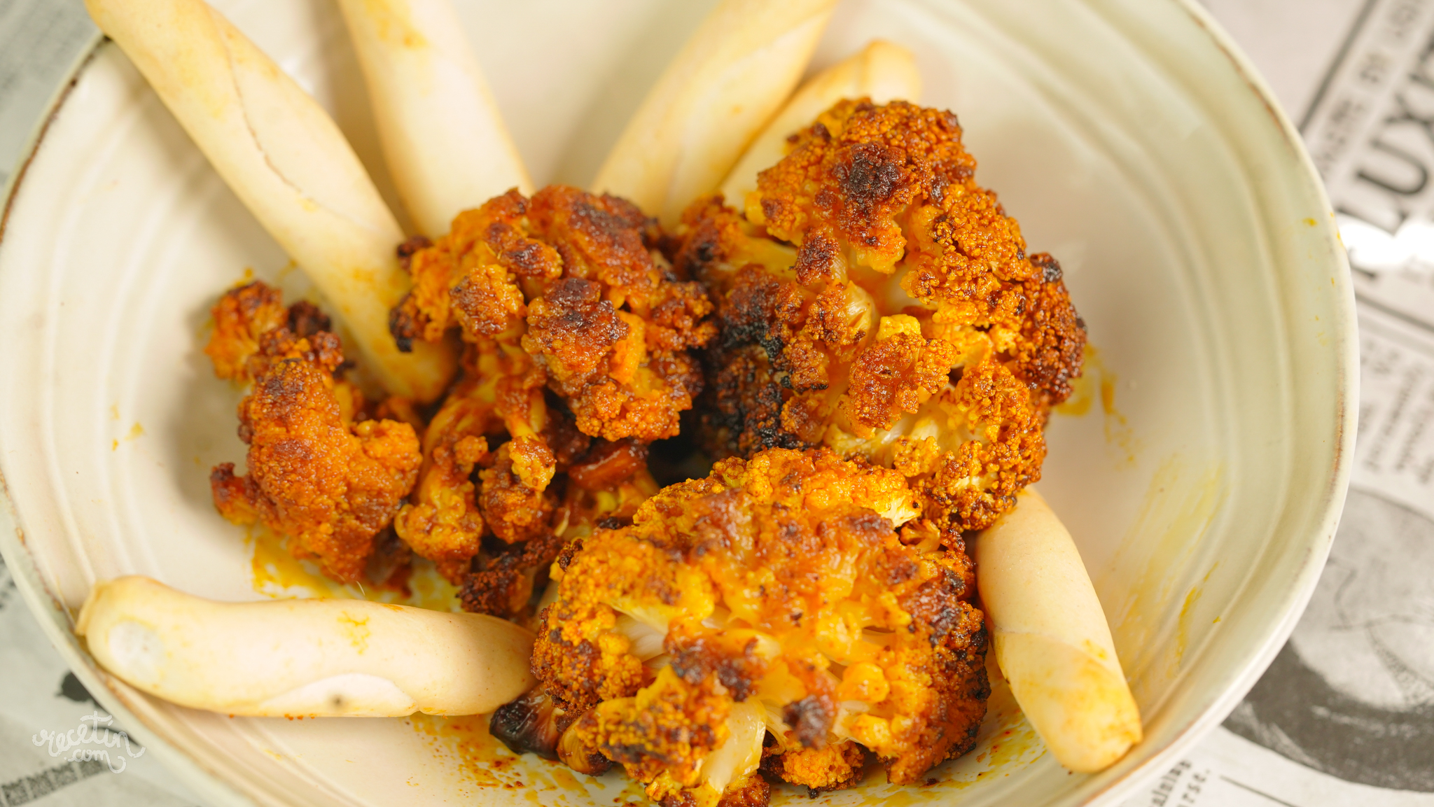 Coliflor rotie aux epices une recette savoureuse et saine - plare.