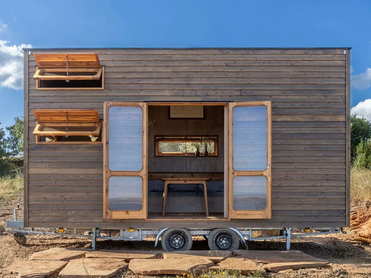 Decouvrez le Timber Tiny Home Confort Off Grid et Vie - plare.