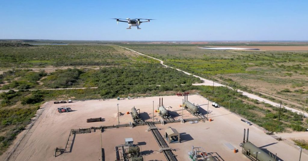 Des drones intelligents détectent les fuites de méthane dans les bassins américains Des drones intelligents détectent les fuites de méthane dans les bassins américains
