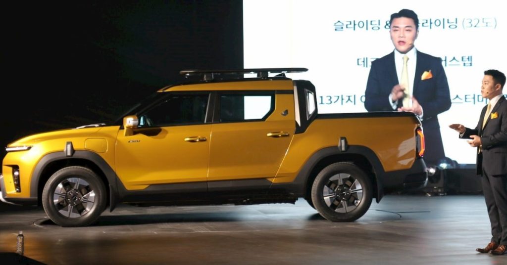 Ce pickup électrique fait sensation en Corée et conquiert le marché mondial.