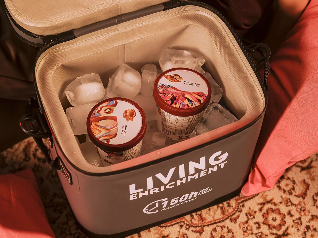 Freezill The 1st Soft Cooler That Keeps Ice for 10 Days hero - plare.