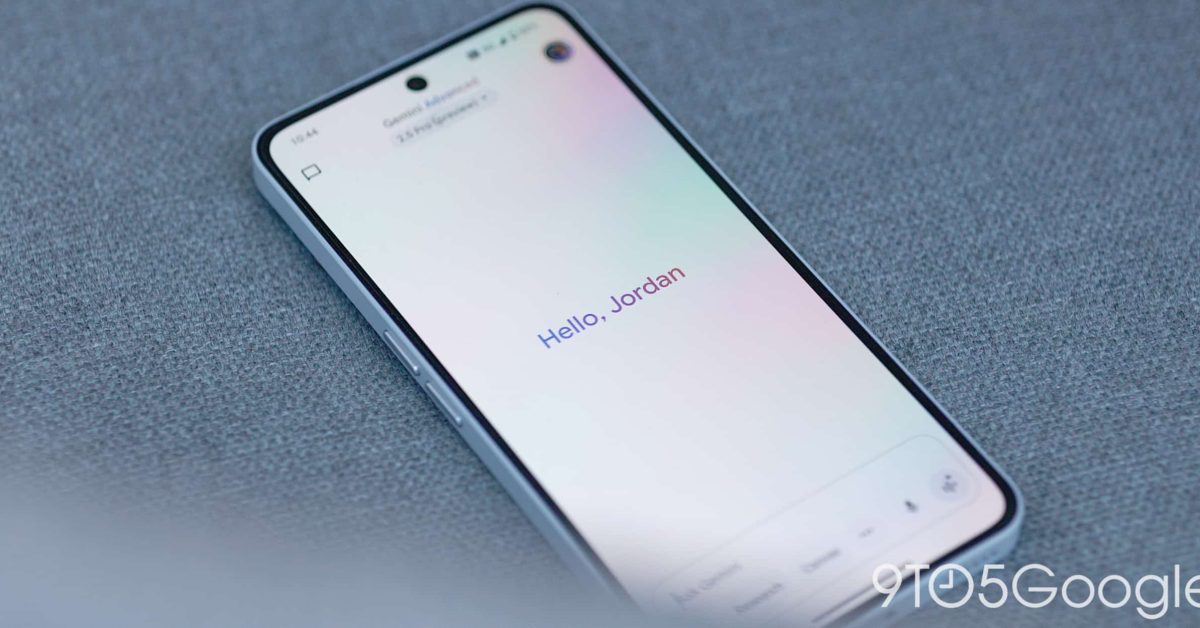Gemini app améliore son interface avec un geste innovant pour lancer Live en glissant à gauche