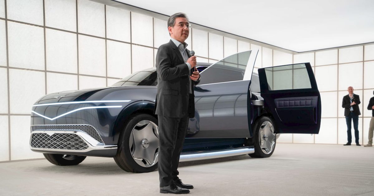 Genesis GV90 ultra luxury SUV - plare.