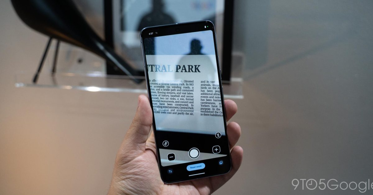 Google met à jour Pixel Magnifier avec recherche de texte en temps réel pour une accessibilité améliorée