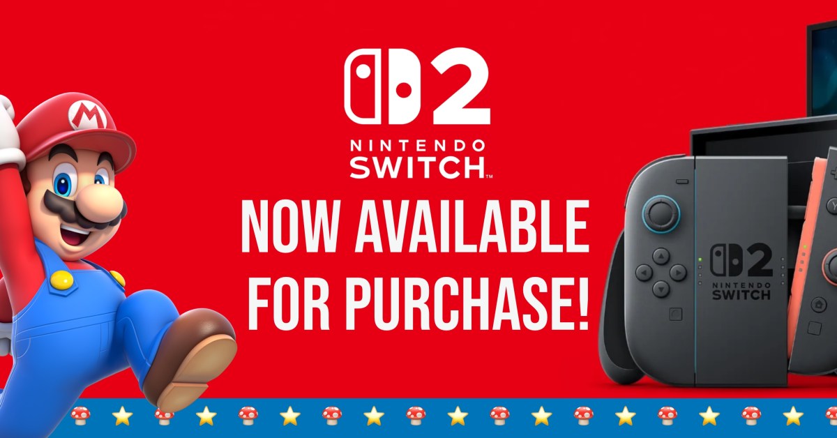 La Nintendo Switch 2 est désormais disponible à l'achat en ligne, offrant aux joueurs une expérience de jeu améliorée avec des fonctionnalités avancées.
La console est proposée en deux versions :

Modèle de base : 469,99 €
Pack spécial avec Mario Kart World : 509,99 €

Ces prix reflètent une augmentation par rapport au modèle précédent, justifiée par des améliorations techniques significatives. (los40.com)
La Nintendo Switch 2 est équipée d'une écran OLED de 7,9 pouces offrant une résolution de 1080p et une fréquence de rafraîchissement jusqu'à 120 Hz. Elle dispose également d'un stockage interne de 256 Go extensible et d'une batterie offrant jusqu'à 6,5 heures d'autonomie. (as.com)
Les nouveaux Joy-Con 2 incluent des fonctionnalités avancées, telles que la compatibilité avec le mode souris et la vibration HD 2, améliorant ainsi l'interactivité et le confort de jeu. (cadenaser.com)
La console est rétrocompatible avec la majorité des jeux de la Switch originale et propose des titres exclusifs tels que Mario Kart World, Zelda: Echoes of Time et Metroid Rebirth, enrichissant ainsi le catalogue de jeux disponibles dès le lancement. (los40.com)
La Nintendo Switch 2 est disponible à l'achat en ligne sur des plateformes telles que Amazon et la boutique officielle de Nintendo, ainsi que dans des magasins physiques tels que GAME, MediaMarkt, El Corte Inglés et Fnac. (los40.com)
En raison de la forte demande anticipée, il est recommandé de réserver la console à l'avance, d'activer des alertes de stock et de préparer vos comptes et méthodes de paiement pour faciliter l'achat. (los40.com)
Pour plus d'informations sur la Nintendo Switch 2, ses caractéristiques et les options d'achat, vous pouvez consulter le site officiel de Nintendo ou les revendeurs agréés.