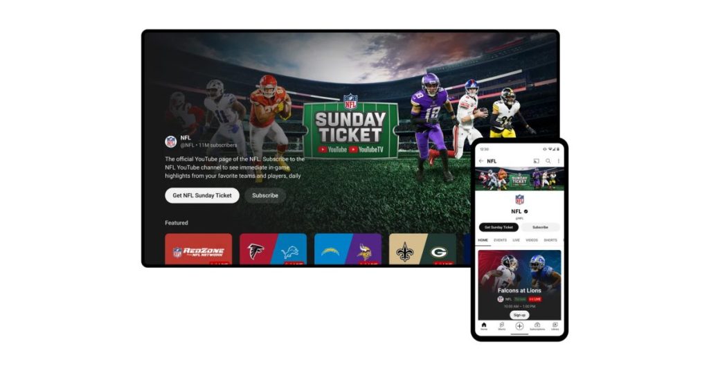 Les prix du NFL Sunday Ticket sur YouTube pour la saison 2025-2026 sont les suivants :
– Abonnement standard : 480 $
– Abonnement avec NFL RedZone : 522 $
– Abonnement étudiant : 119 $
Au taux de change actuel de 1 $ = 0,85 €, les prix convertis en euros sont :
– Abonnement standard : 408 €
– Abonnement avec NFL RedZone : 444 €
– Abonnement étudiant : 101 €
Ces tarifs sont susceptibles de changer en fonction des fluctuations du taux de change. Les prix du NFL Sunday Ticket sur YouTube pour la saison 2025-2026 sont les suivants :
- Abonnement standard : 480 $
- Abonnement avec NFL RedZone : 522 $
- Abonnement étudiant : 119 $
Au taux de change actuel de 1 $ = 0,85 €, les prix convertis en euros sont :
- Abonnement standard : 408 €
- Abonnement avec NFL RedZone : 444 €
- Abonnement étudiant : 101 €
Ces tarifs sont susceptibles de changer en fonction des fluctuations du taux de change.