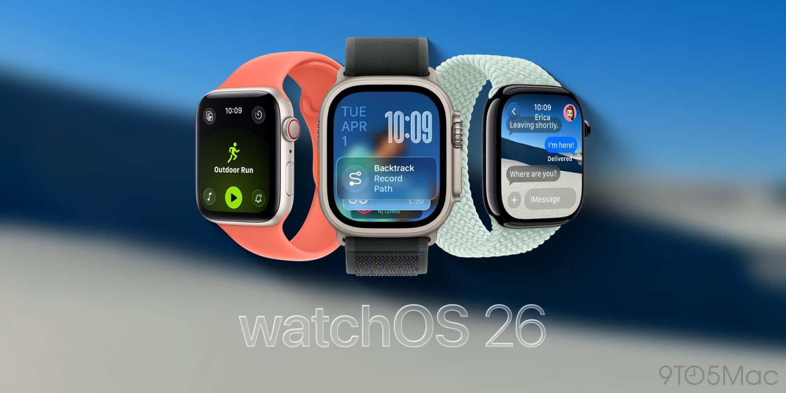 Nouvelle gestuelle par mouvement du poignet dans watchOS 26 pour les modèles d'Apple Watch supplémentaires - plare. watchOS 26 hero