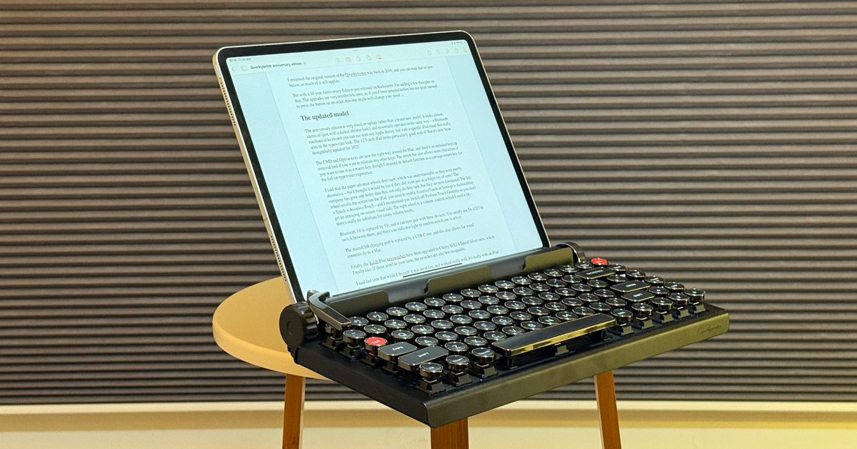 Qwerkywriter review E28093 anniversary edition - plare.