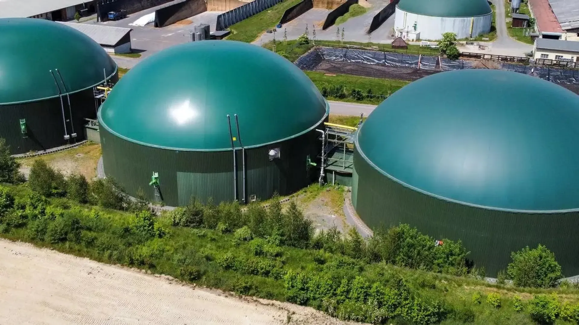 Croissance des plantes de biogaz en Aragón et Catalogne