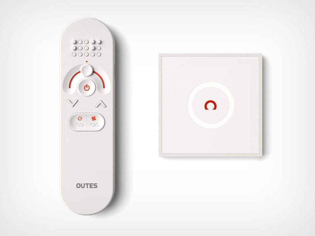 Révolutionnez Votre Confort : La Télécommande de Climatisation Écran Lisse et Affichage Braille, Idéale pour les Malvoyants !