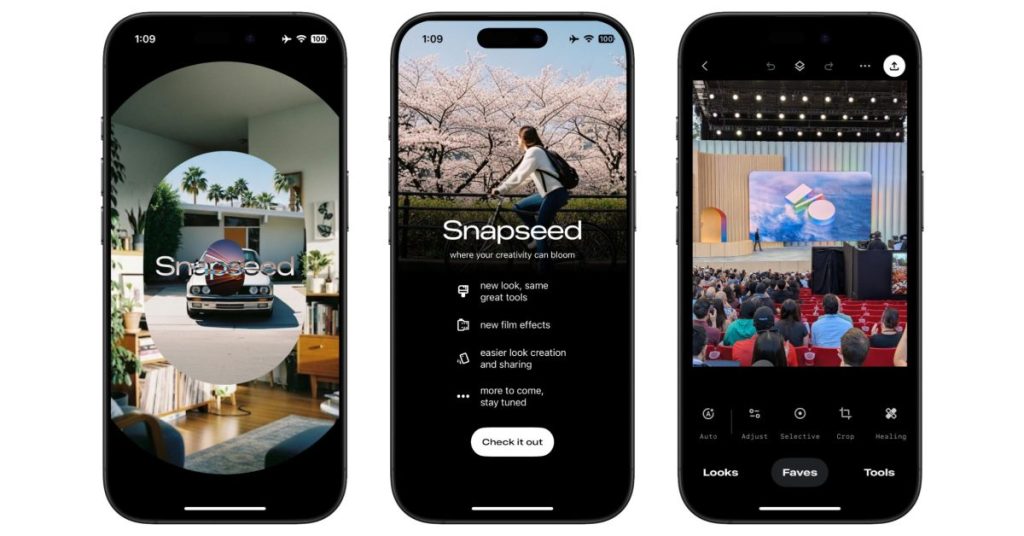 Snapseed fait son grand retour grâce à la mise à jour 3.0 de Google avec des fonctionnalités révolutionnaires