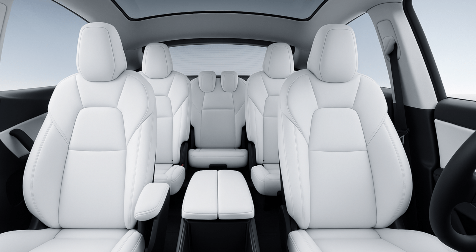 Tesla Model Y 6 seater - plare.