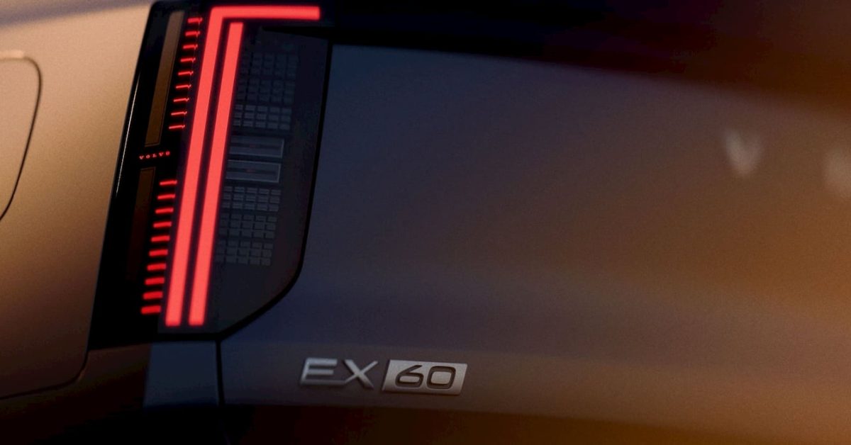 Volvo EX60 electric SUV 1 - plare.
