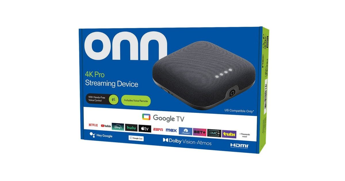 Walmart modernise l'Onn 4K Pro avec Google TV pour une expérience de streaming améliorée à prix abordable