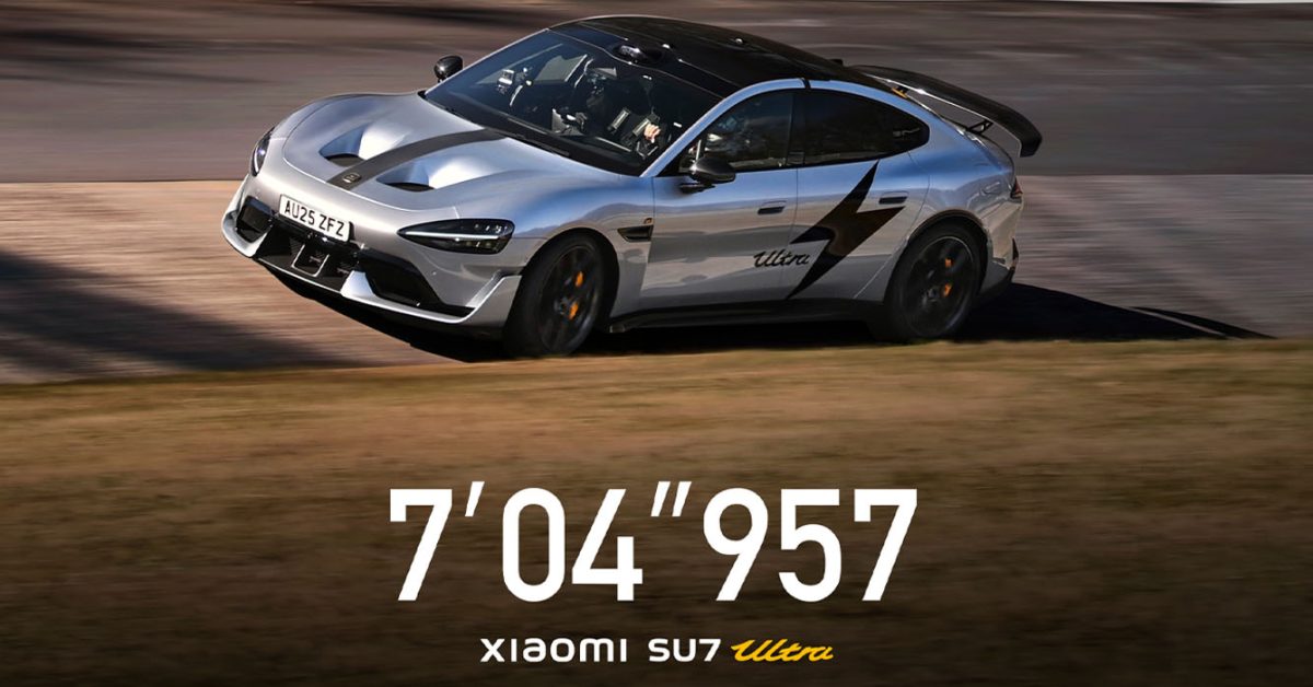Xiaomi Nurburgring SU7 Ultra - plare.