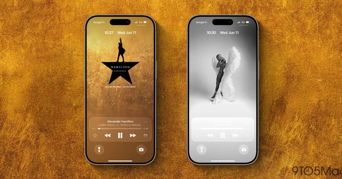 apple music ios 26 lock screen artwork - plare.