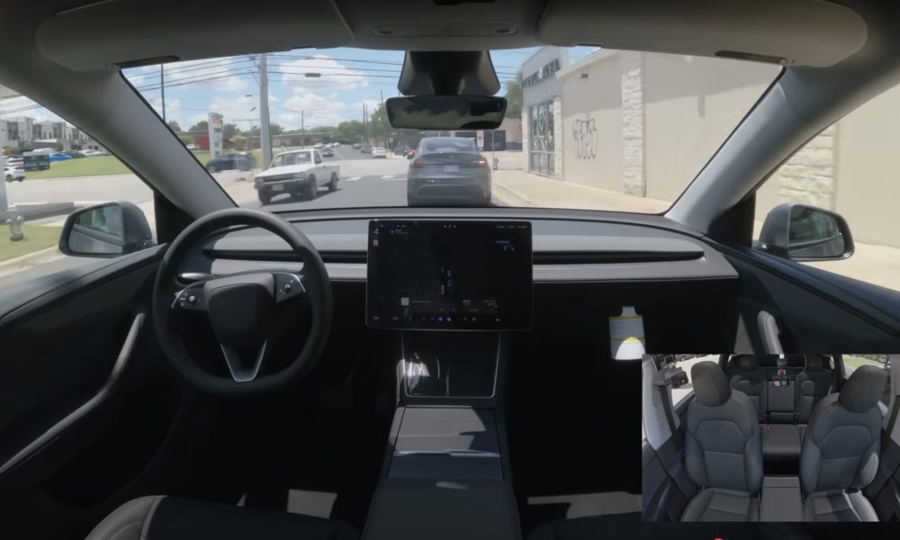 fsd first autonomous delivery - plare.