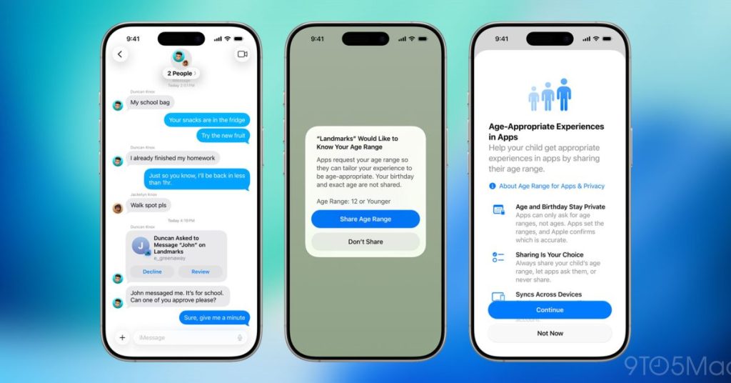 iOS 26 : Apple renforce les outils familiaux pour la gestion des comptes enfants
