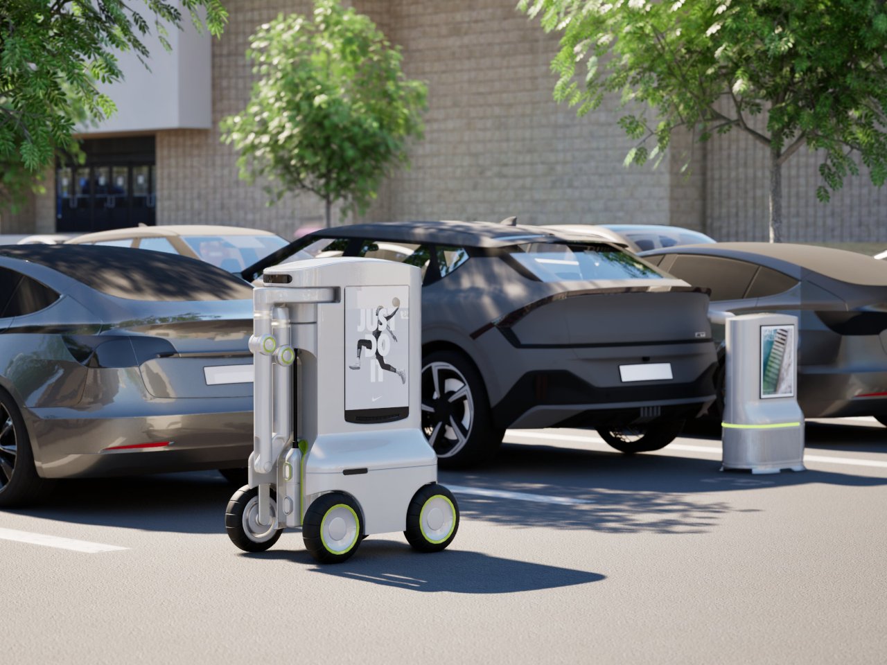 linki autonomous ev charging system concept 08 - plare.