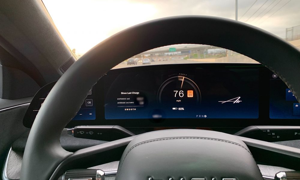 lucid air dream edition interior - plare.