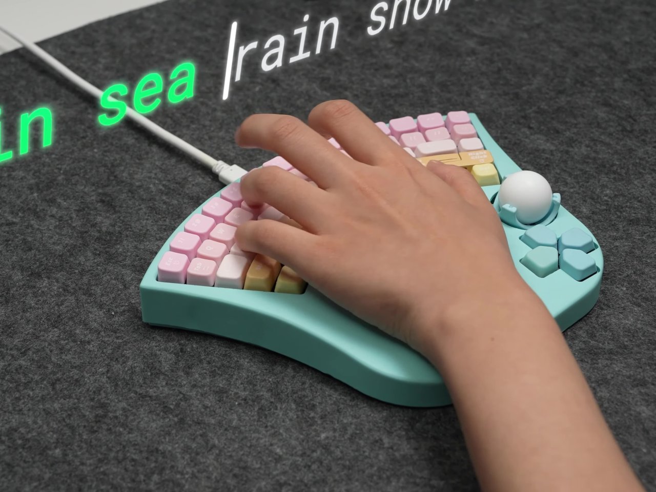 one handed keyboard trackball 07 - plare.