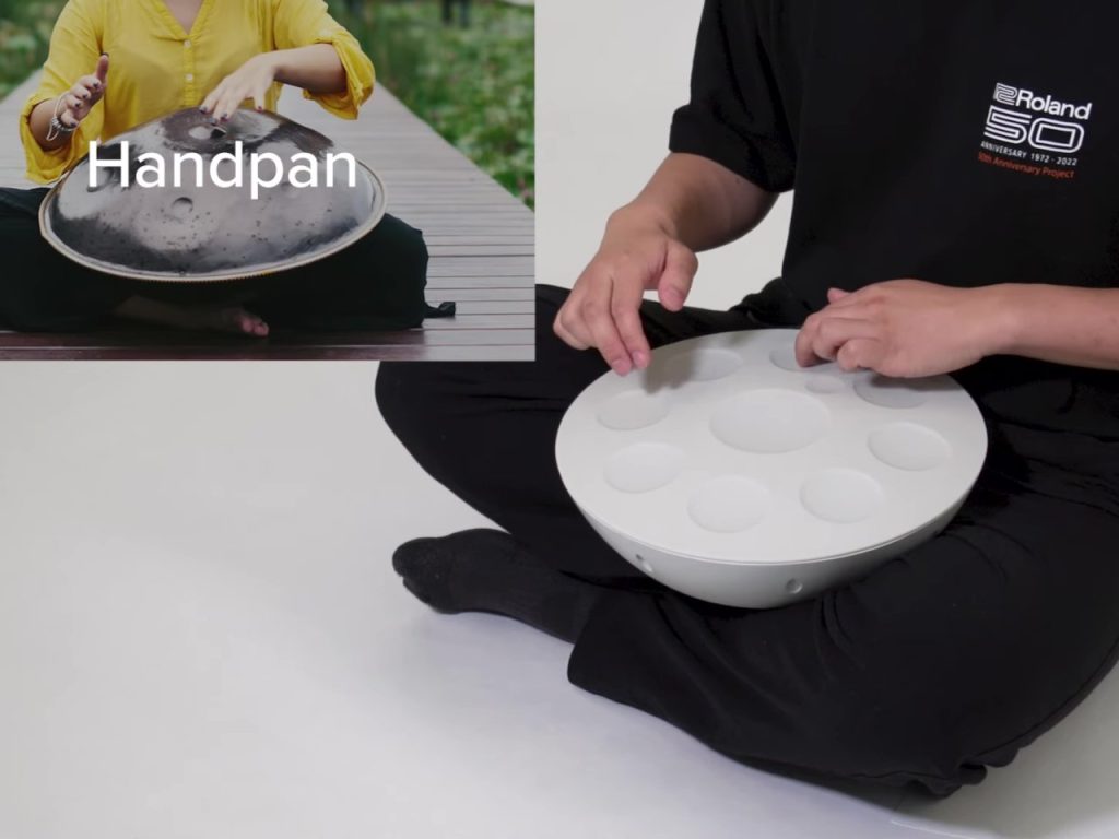 Découvrez comment Roland Mood Pan Electronic Hand Percussion transforme chaque moment en une expérience sonore apaisante !