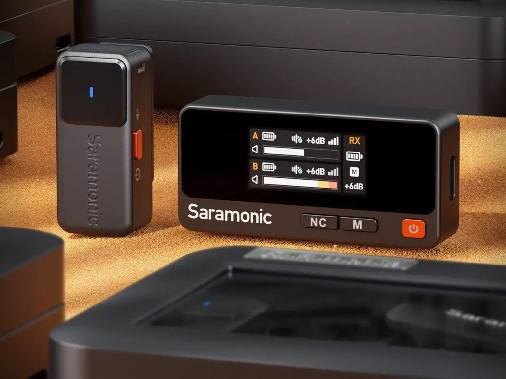 Découvrez le Saramonic Air : Le Micro Sans Fil au Style Rétro-Futuriste qui Révolutionne les Outils des Créateurs !