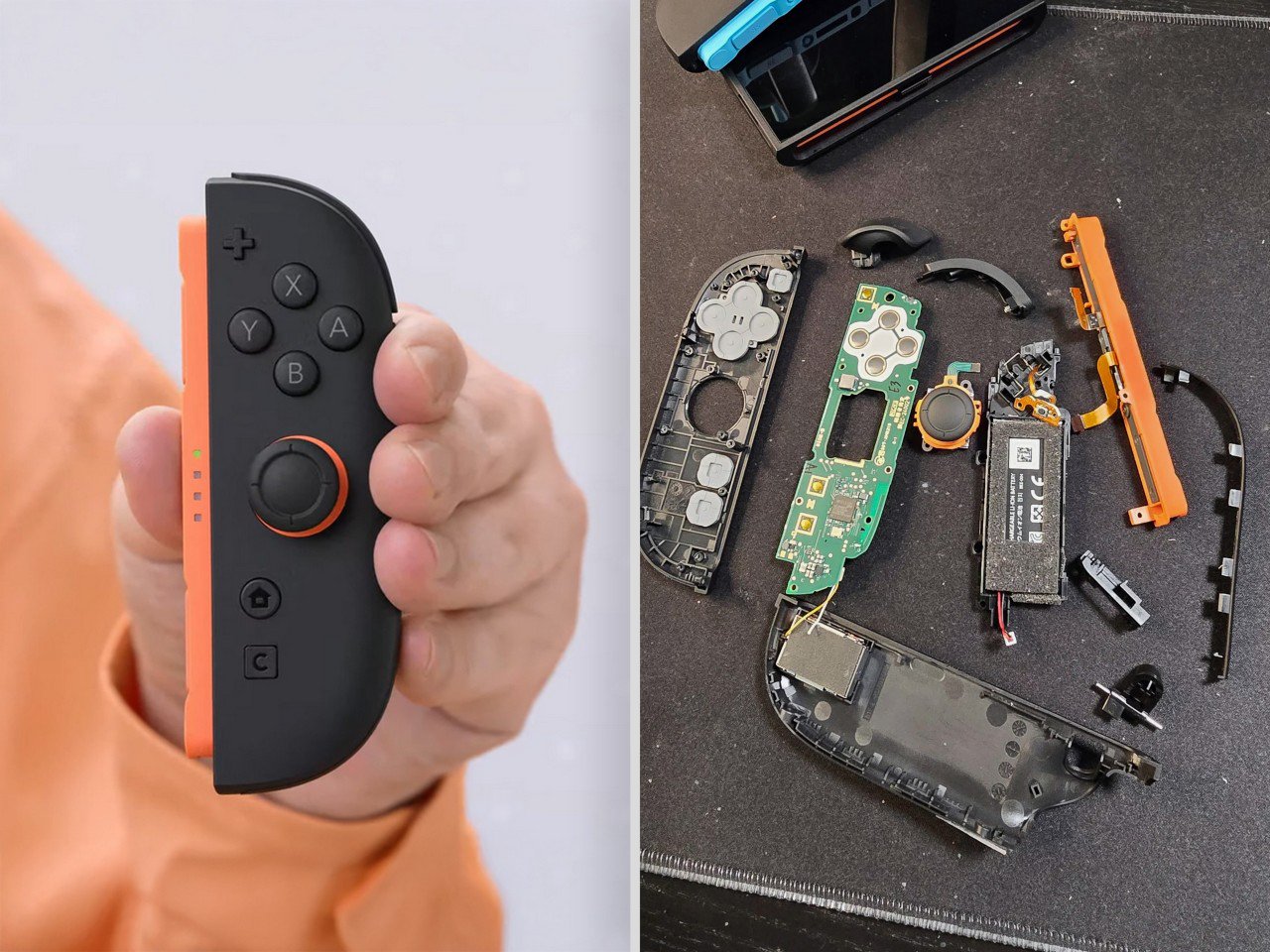 switch 2 joycon teardown 1 - plare.