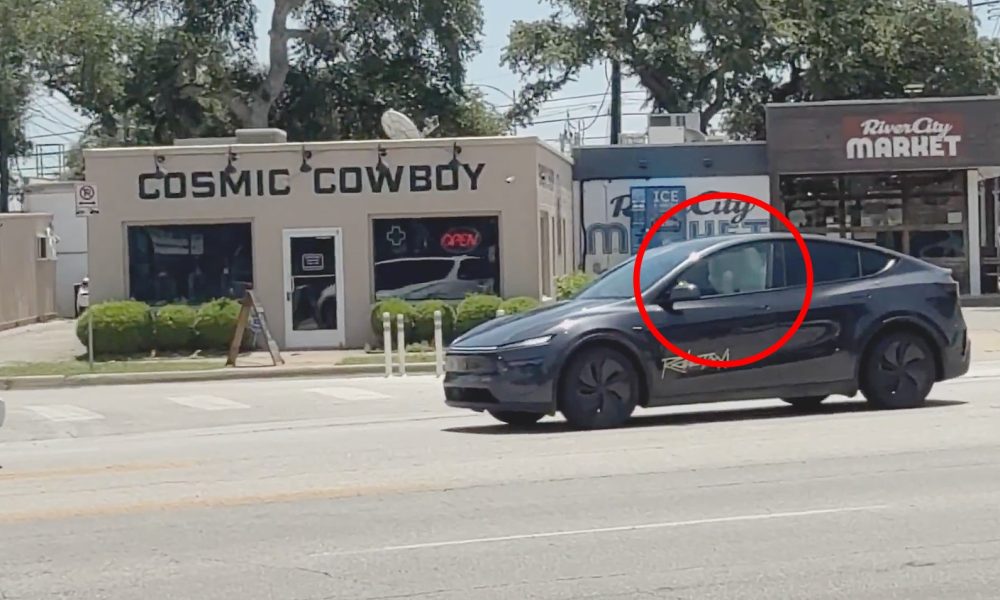 tesla robotaxi spotting no driver - plare.