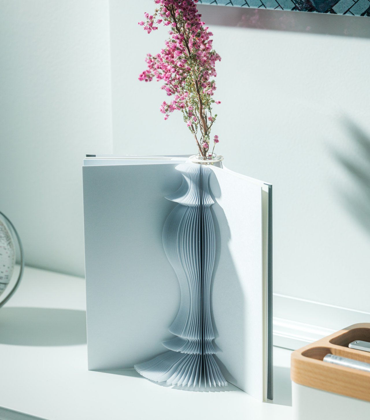 Pop-Up Book Vase