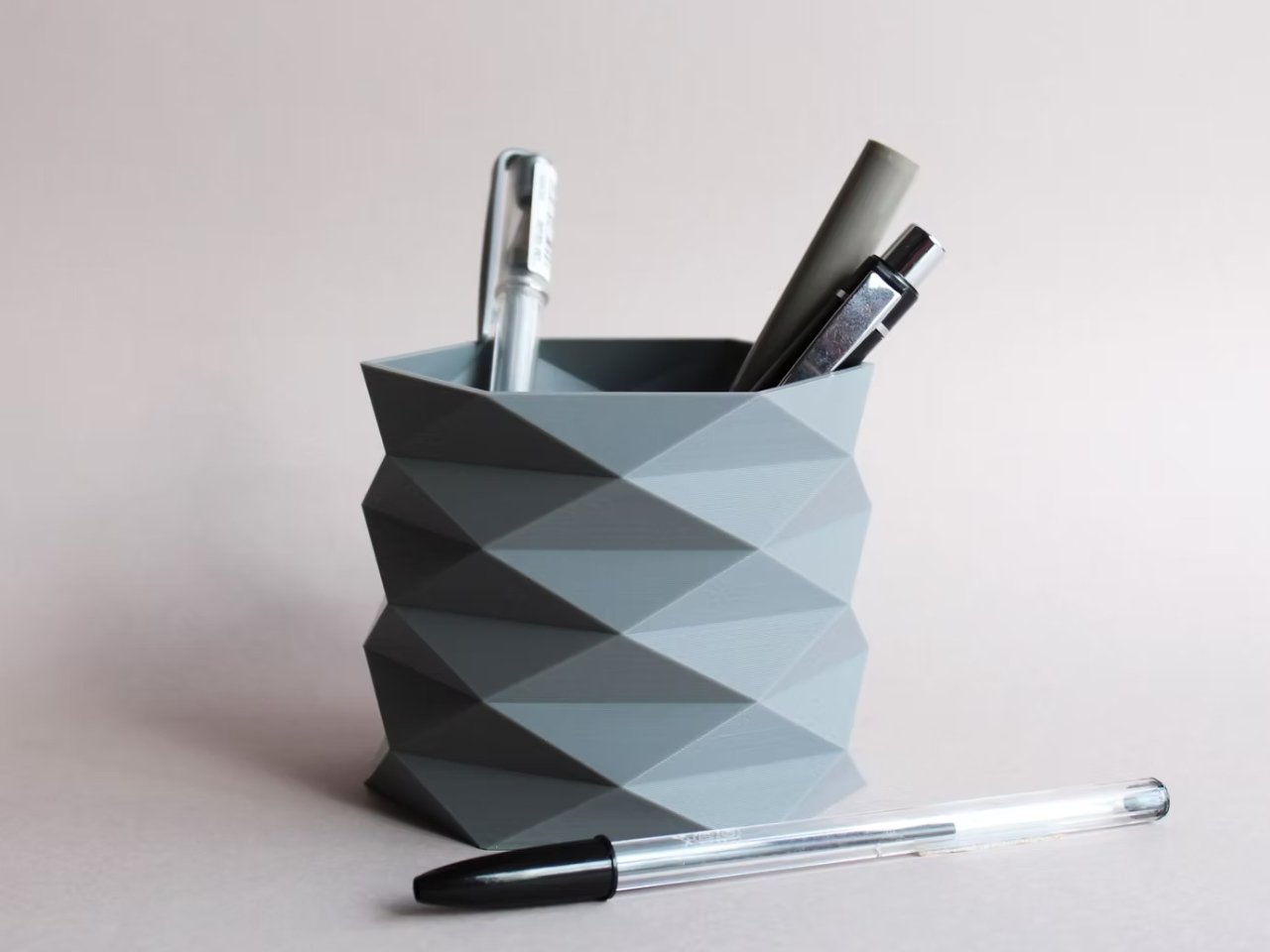 Origami Pen Holder
