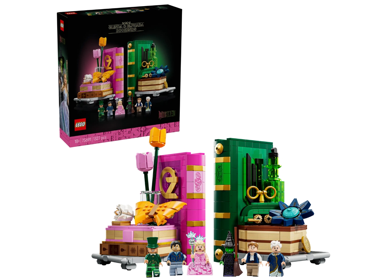 Glinda et Elphaba en LEGO