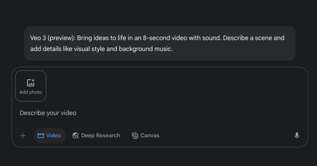 Gemini lance l’application Veo 3 pour transformer vos photos en vidéos captivantes Gemini lance l'application Veo 3 pour transformer vos photos en vidéos captivantes