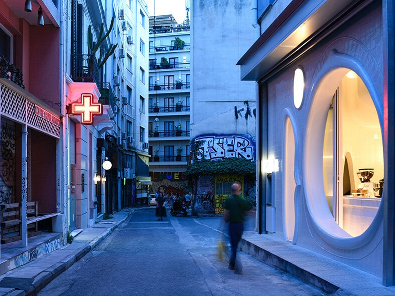 1752447441 230 Decouvrez ce Charmant Cafe Grec au Design Etonnant Douceurs - plare.