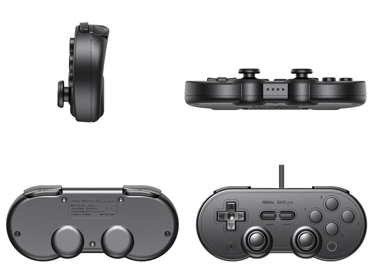 1752504191 353 Decouvrez le controleur 8BitDo SN30 Pro Space Gray Edition - plare.