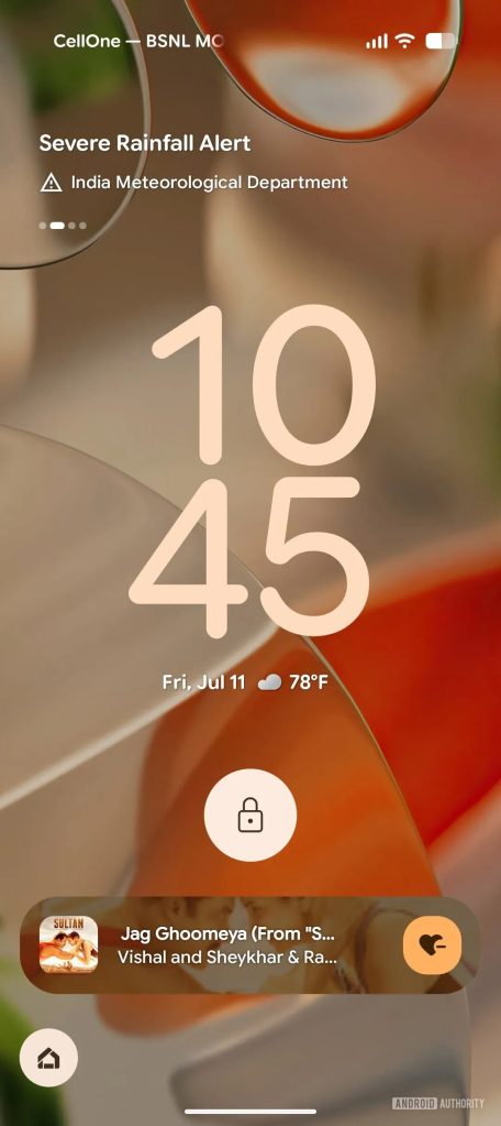 Google prépare un widget 'Now Playing' repensé pour l'écran de verrouillage des Pixel : un nouvel aspect à explorer - plare. 1752525055 544 Google prepare un widget Now Playing repense pour lecran de - plare.