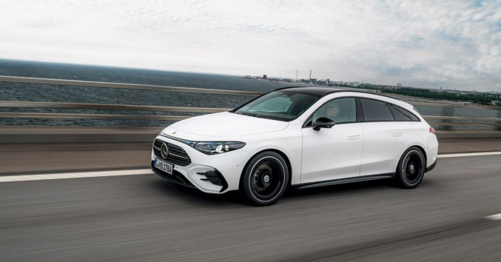 Mercedes présente le CLA Shooting Brake électrique avec une autonomie impressionnante et un design captivant