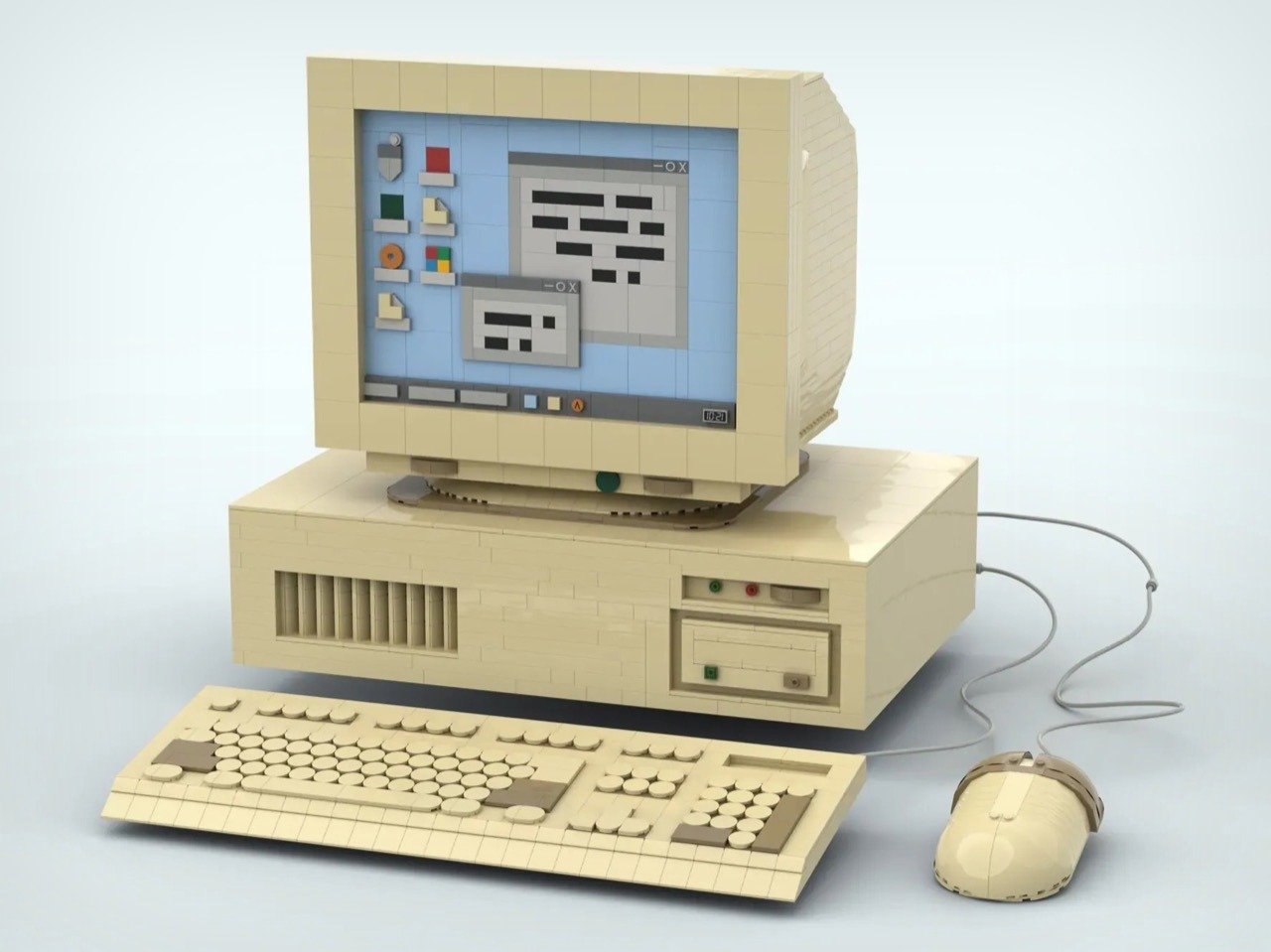 1753052149 76 Decouvrez le LEGO Retro Un Ordinateur Unique avec Ecrans - plare.