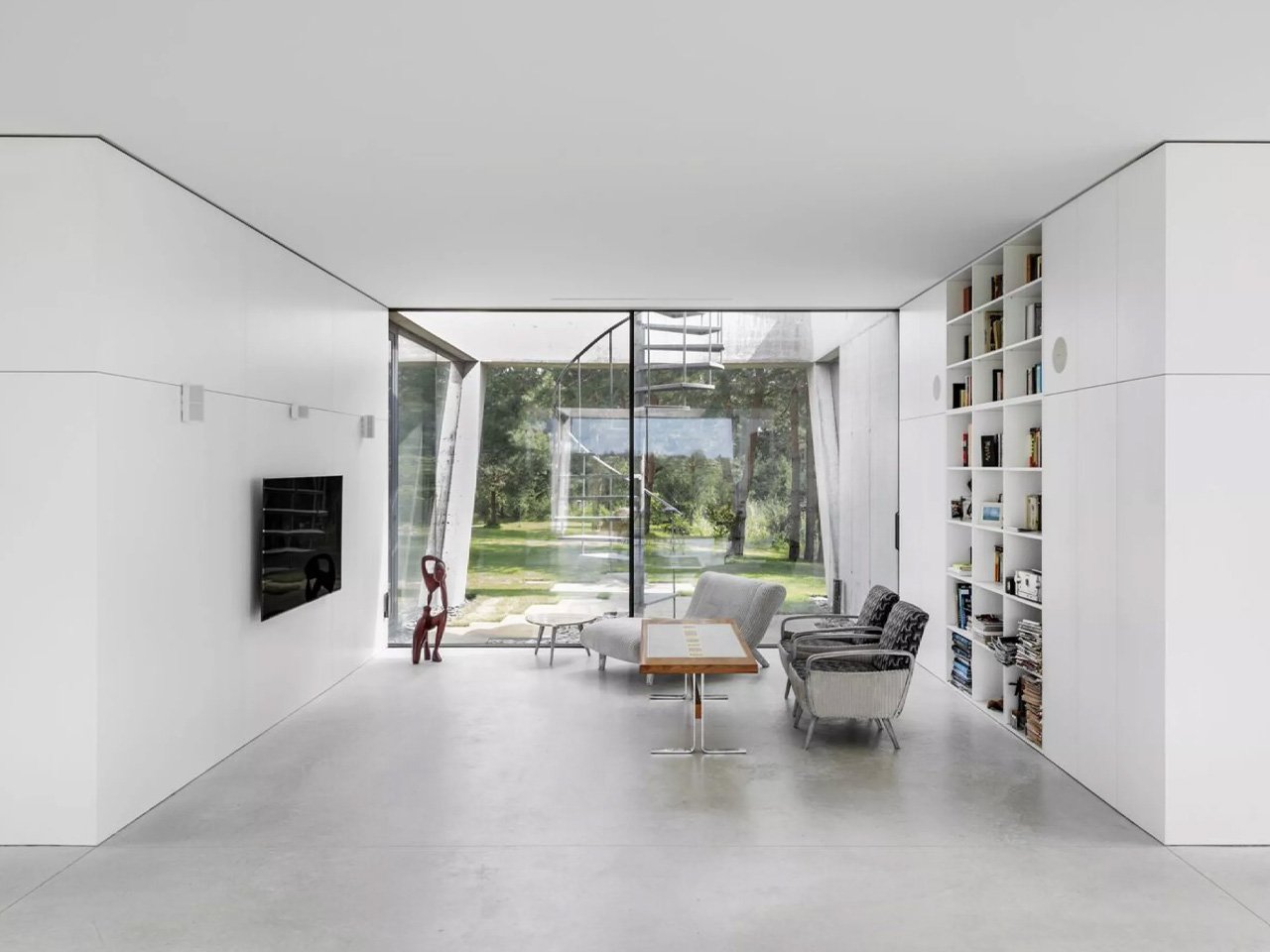 1753288558 465 Decouvrez cette Maison Circulaire Innovante avec Quatre Jardins Sunkens - plare.