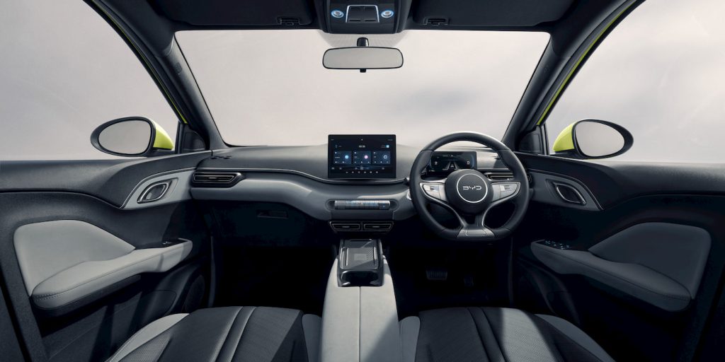 Intérieur de la BYD Atto 1