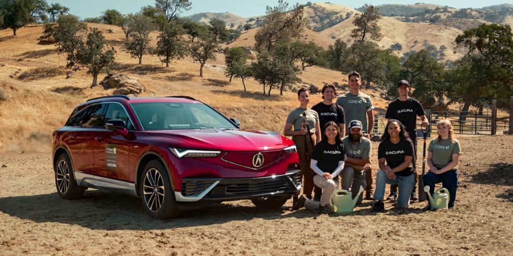 Acura fait don de sa plus grande flotte de véhicules, entièrement électriques, pour un avenir durable - plare. Acura-ZDX-EVs-donated-1