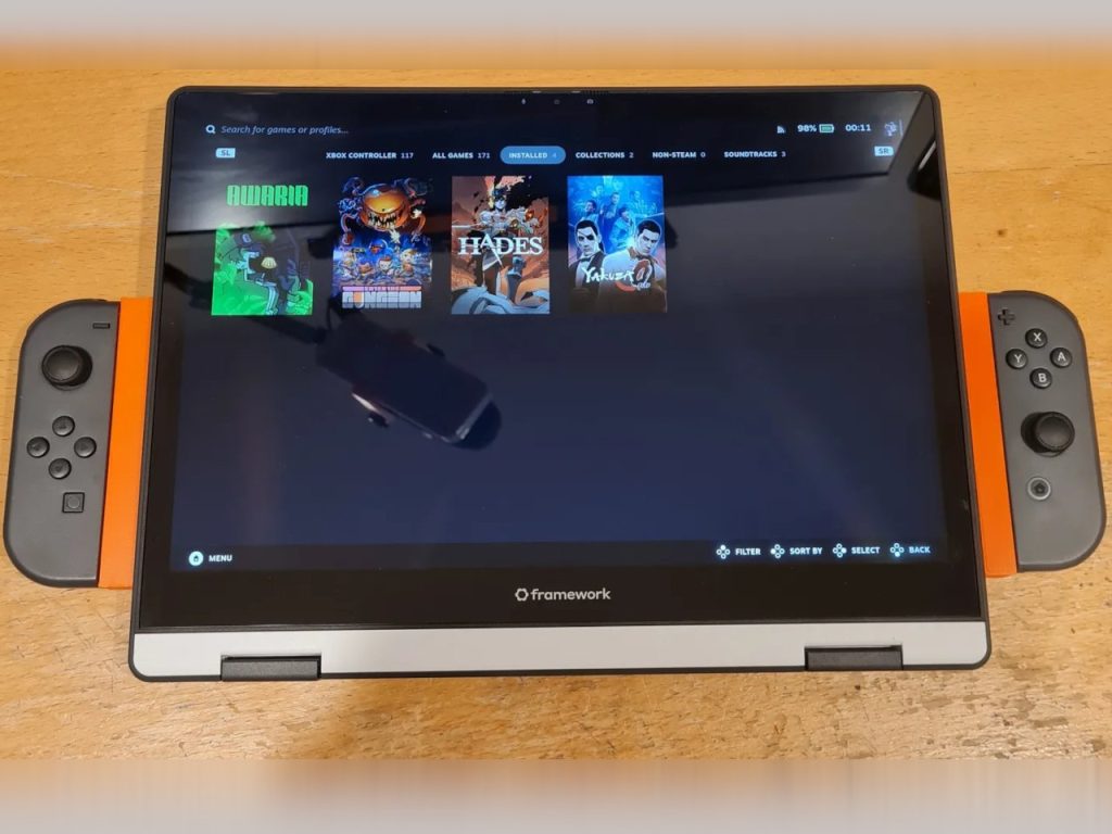 Découvrez Comment un Laptop Modulaire S’est Transformé en PC de Gaming Portable avec des Joy-Cons !