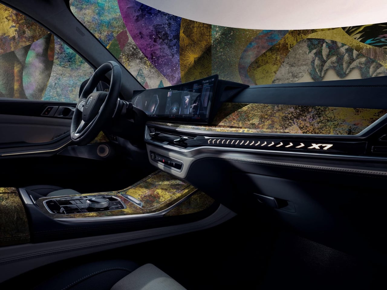 Decouvrez le Nouveau BMW X7 Peinture Bicolore Eblouissante et - plare.
