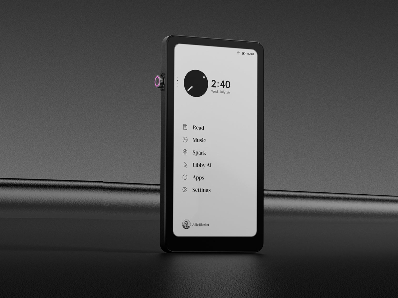 Decouvrez le Pocket Sized eReader Krono Alliez Productivite et Design - plare.