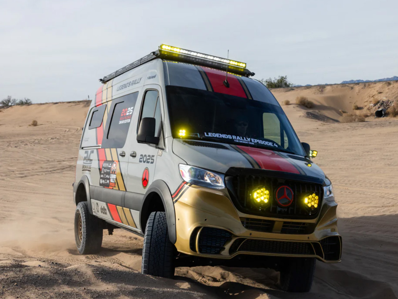 Decouvrez le Sprinter 2500 Legends Rally Van LOverlanding Reinvente - plare.