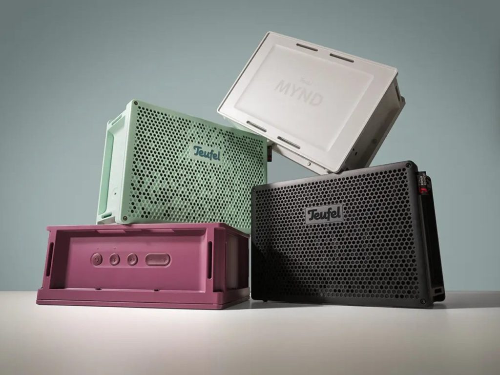 Découvrez le haut-parleur MYND de Teufel : Design durable et open-source qui révolutionne le son !