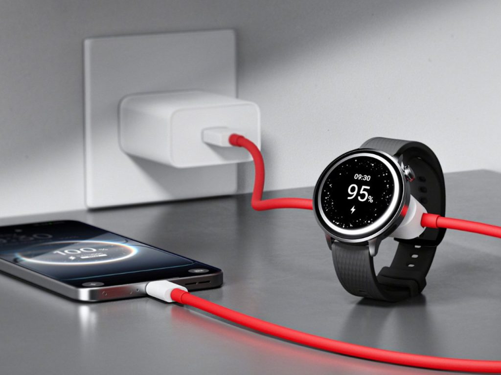 Découvrez le nouveau câble USB-C de OnePlus avec connecteur POGO Pin : l’accessoire indispensable pour charger votre montre connectée !