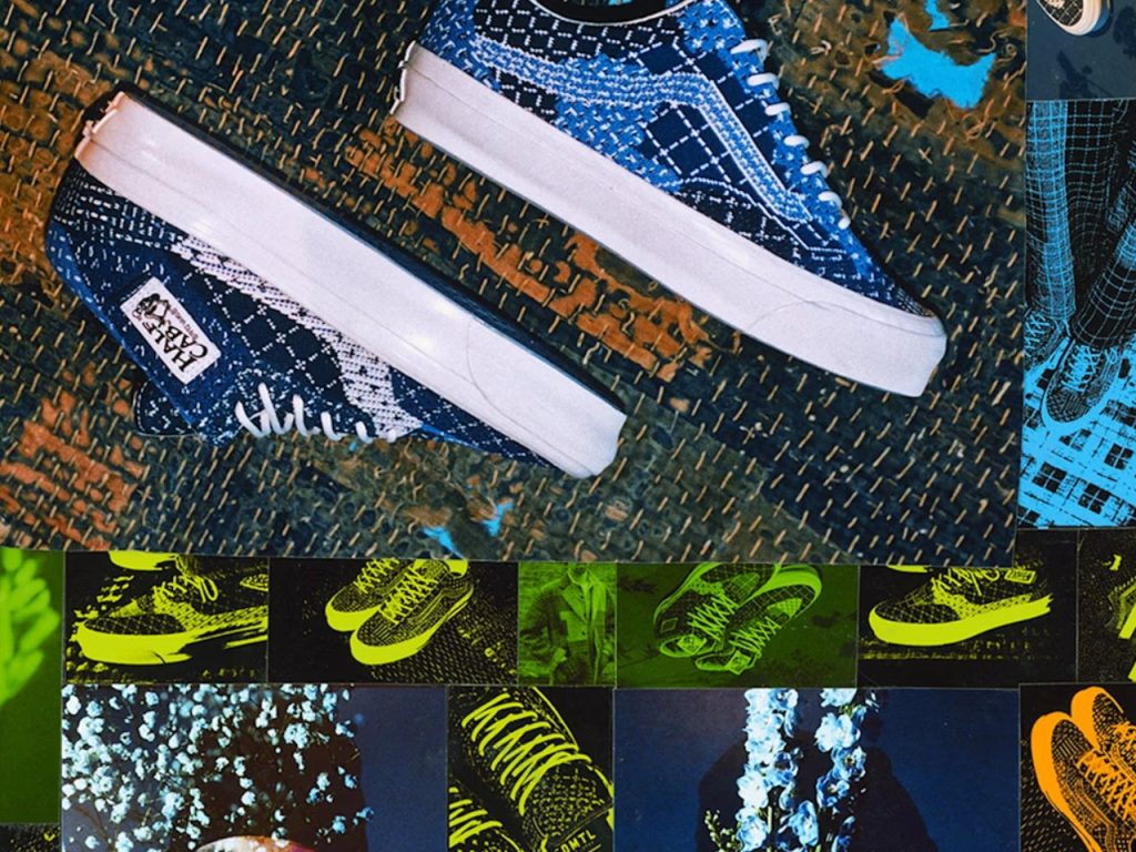 Découvrez les Sneakers Denim-Patchées de la Collaboration Étonnante entre Vans OTW et FDMTL !