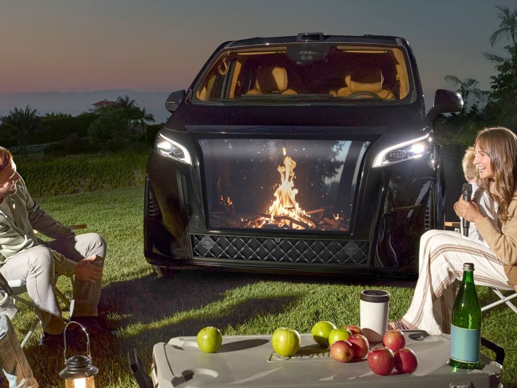Découvrez le FX Super One de Faraday Future : La Minivan Électrique Luxe avec une Avant-Garde Interactive !