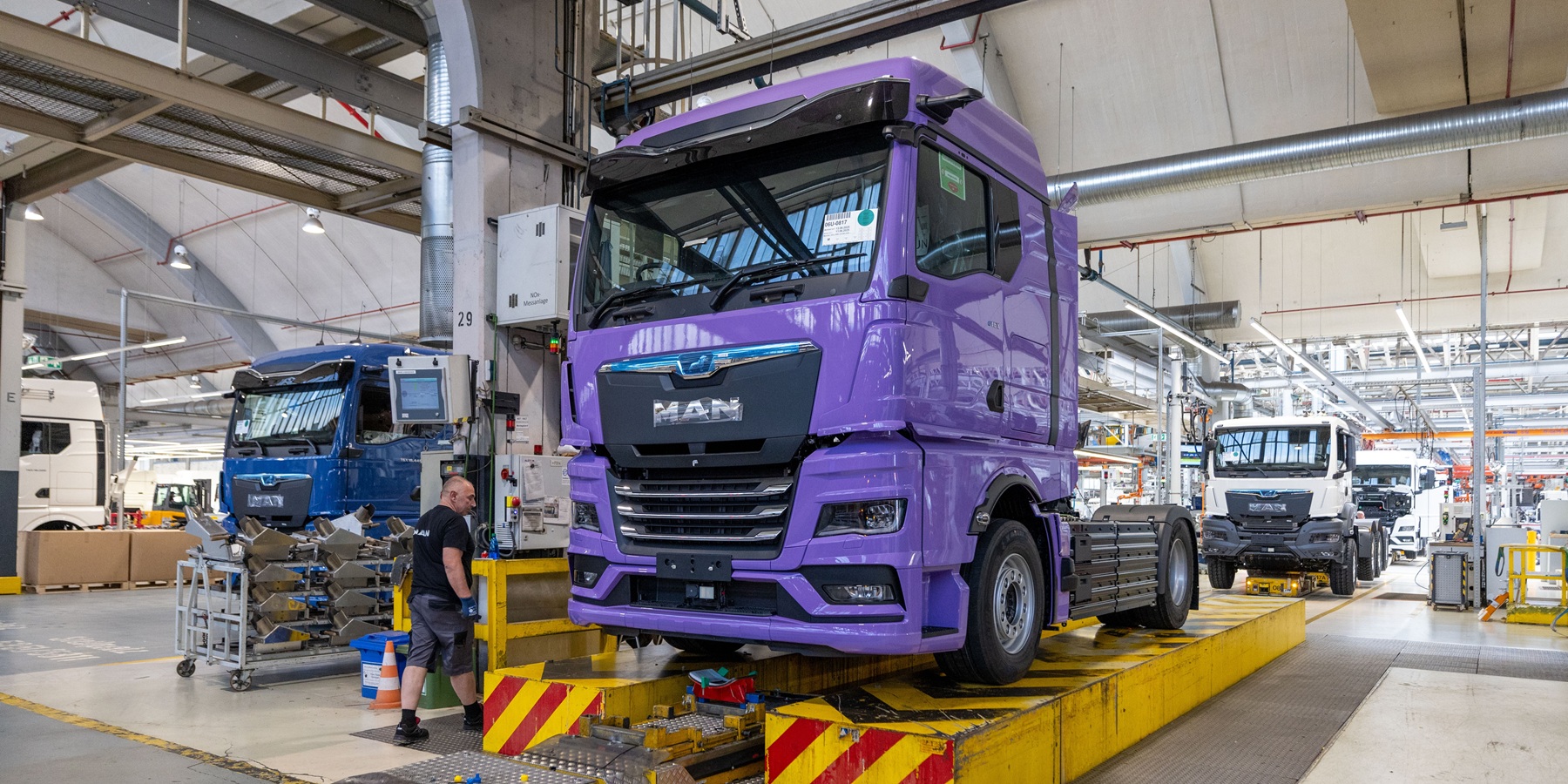 MAN commence la production de camions électriques